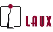 Die Grafik zeigt das Logo der Fa. Laux Feinkost