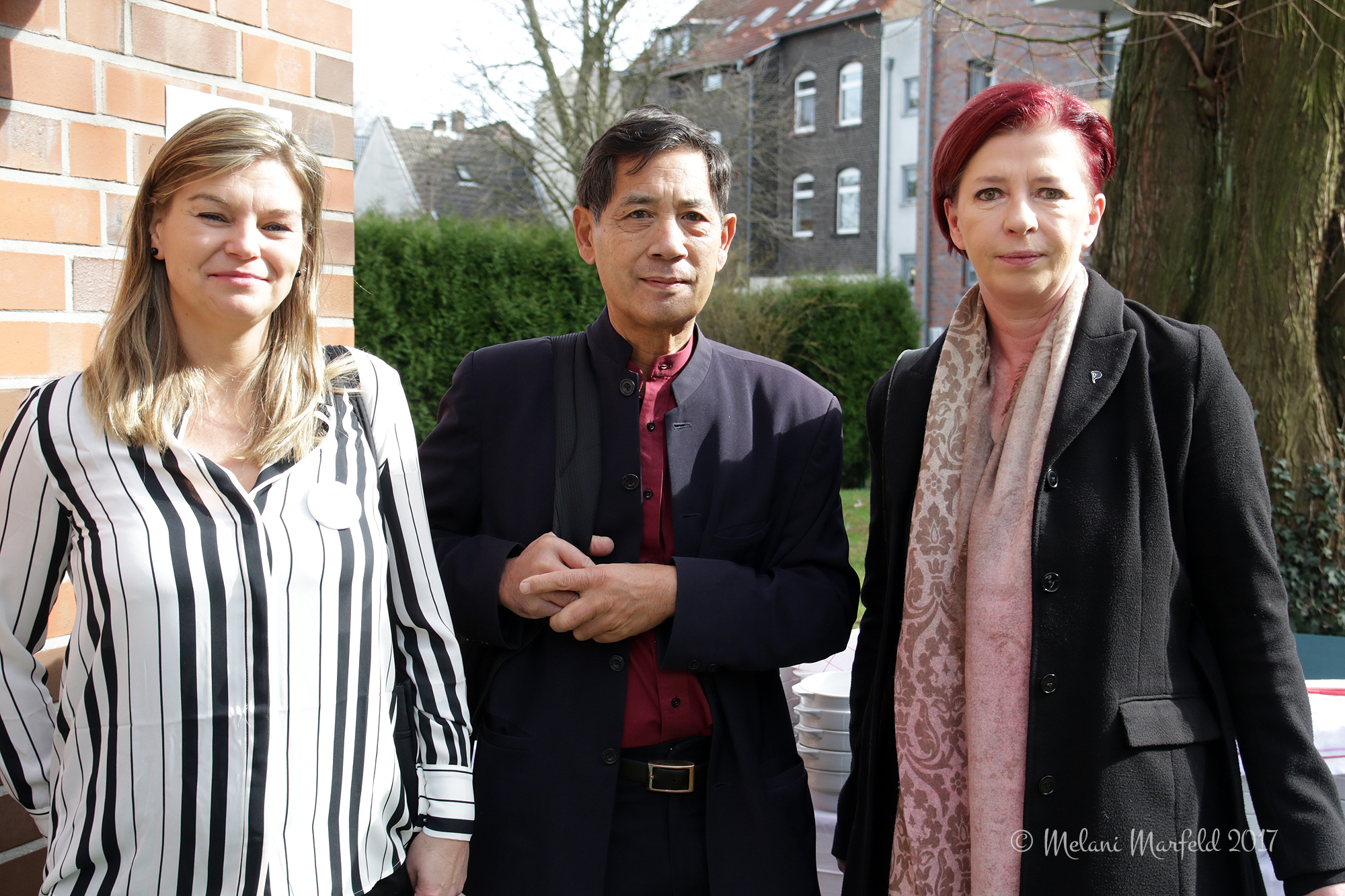 Prof. Dr. Reiss, Prof. Dr. Bhakdi, Simone Brand, MdL