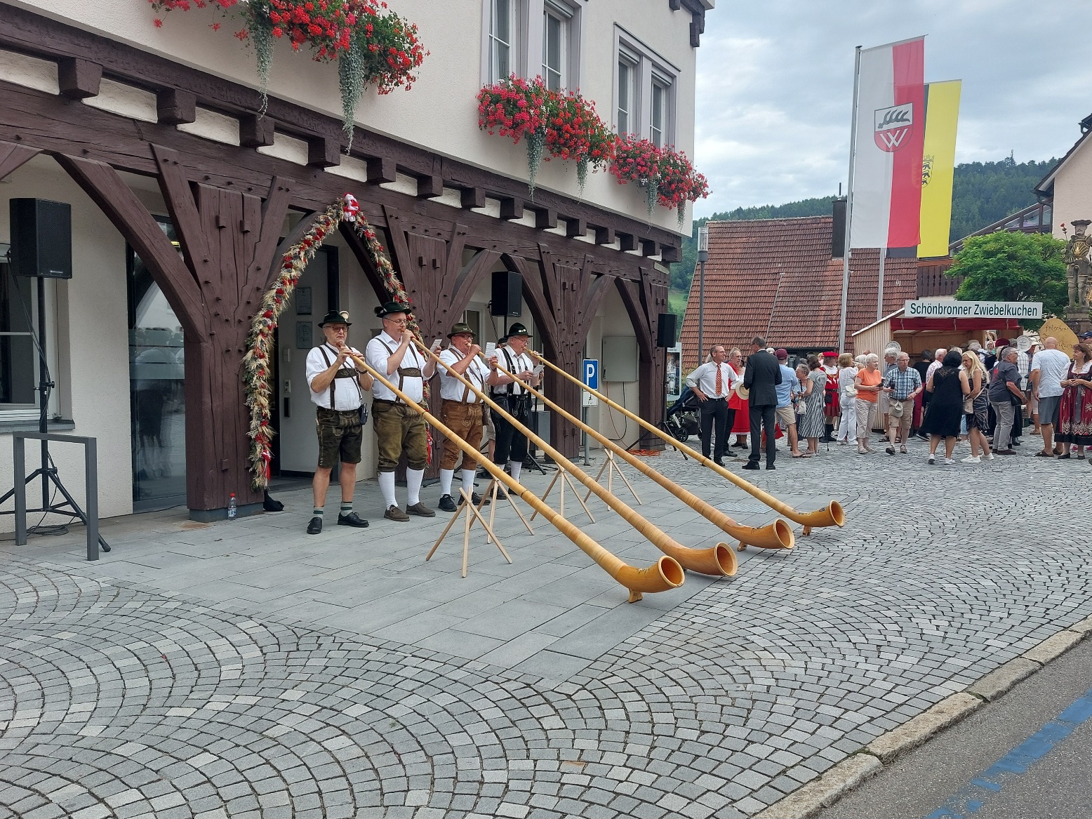 die Hornbläser waren klasse