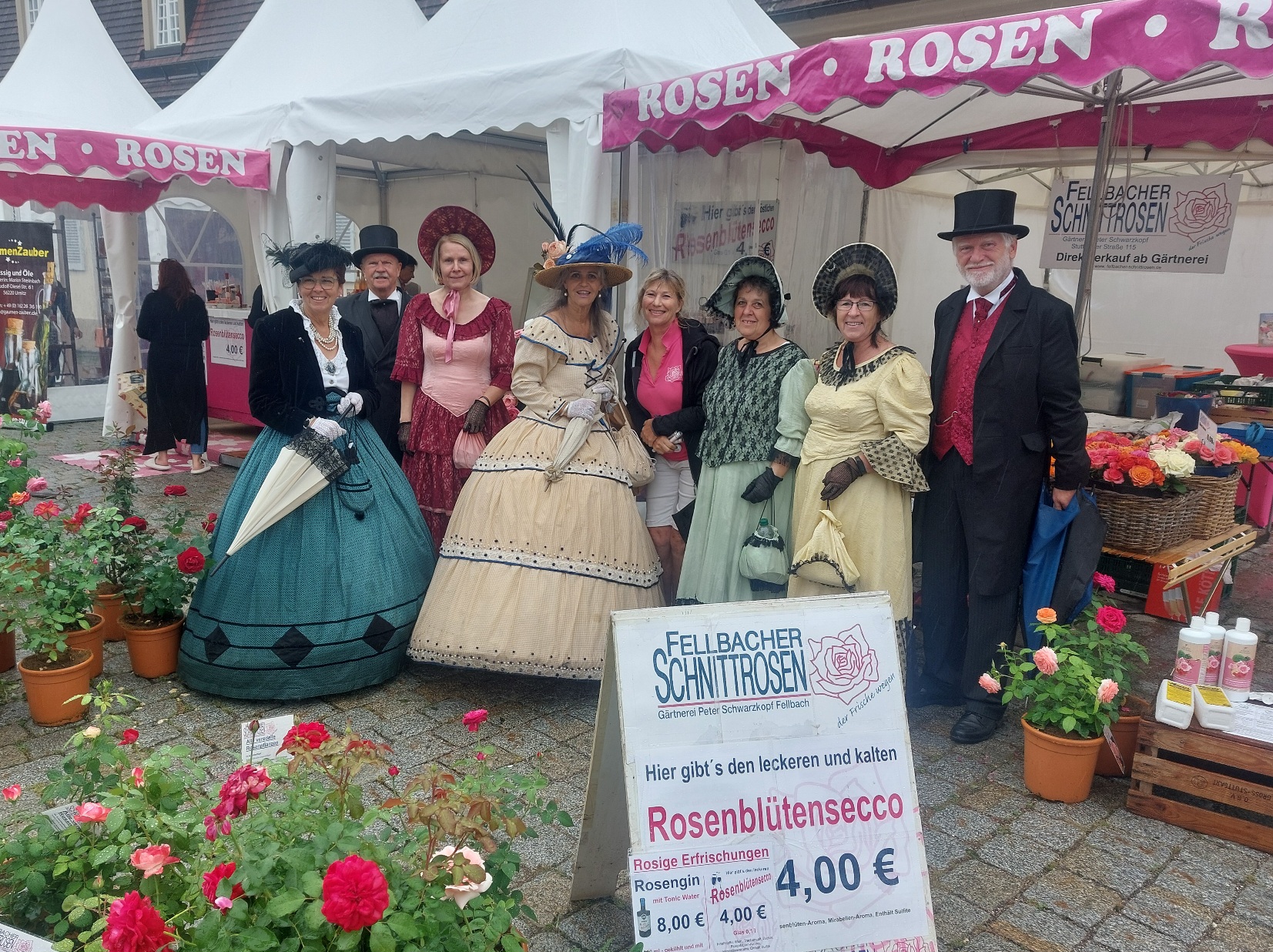 bei den Fellbachern Schnittrosen kamen wir natürlich auch nicht vorbei