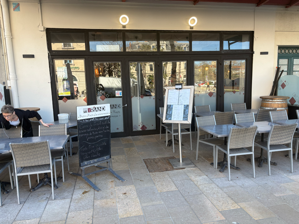 restaurant le briand à valence