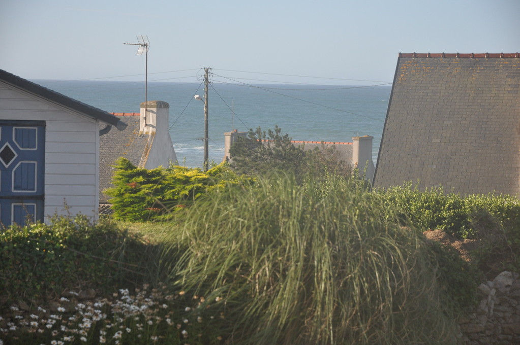 Blick  vom Küchenfenster zum Atlantik