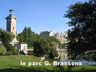 le parc Georges Brassens