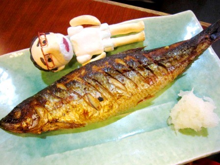 ニシンの塩焼き¥550