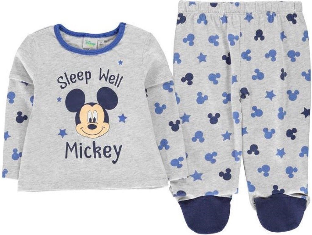 Mickey Mouse Pyjama Für Babys - 100% Baumwolle Sommer Schlafanzug