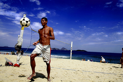 Foot Volley in Ipanema