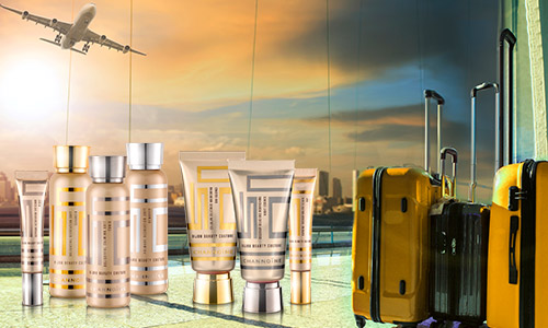 Kosmetik auf Flugreisen im Handgepäck