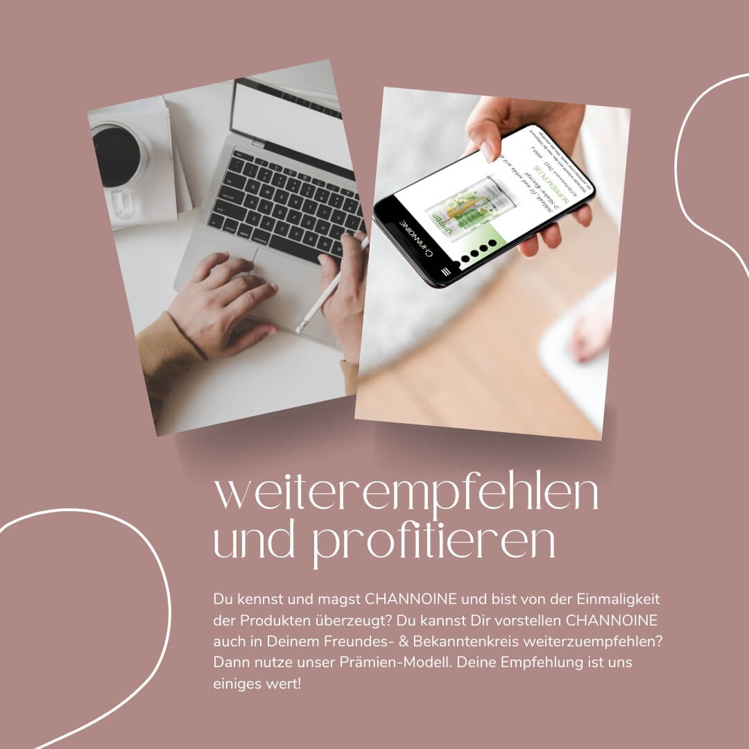weitersagen und empfehlen