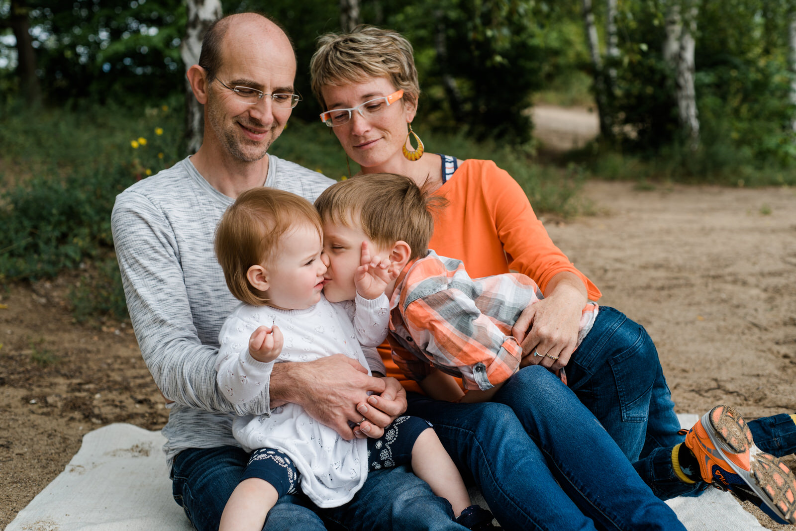 Familienfotoshooting bei Leipzig am Schladitzer See, Familienfotografie in Leipzig, Markkleeberg und Halle, Familienfotos