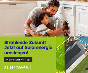 Mit SunPower jetzt auf erneuerbare Energien umsteigen © SunPower