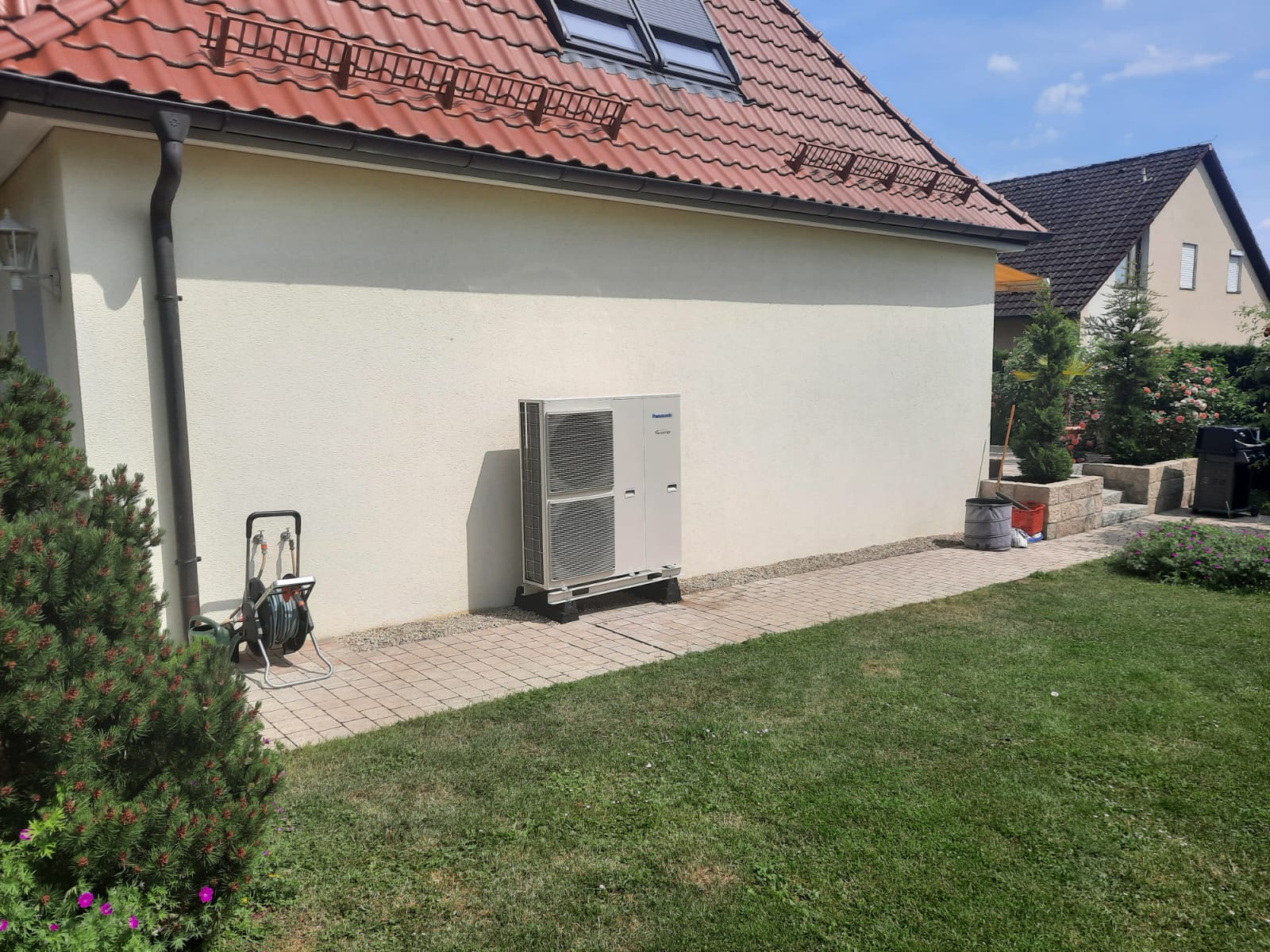 Beispiel Wärmepumpe und Solaranlage kombiniert