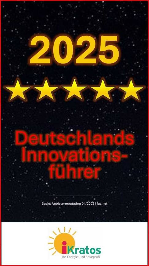 FAZ Auszeichnung - Deutschlands Innovationsführer 2025