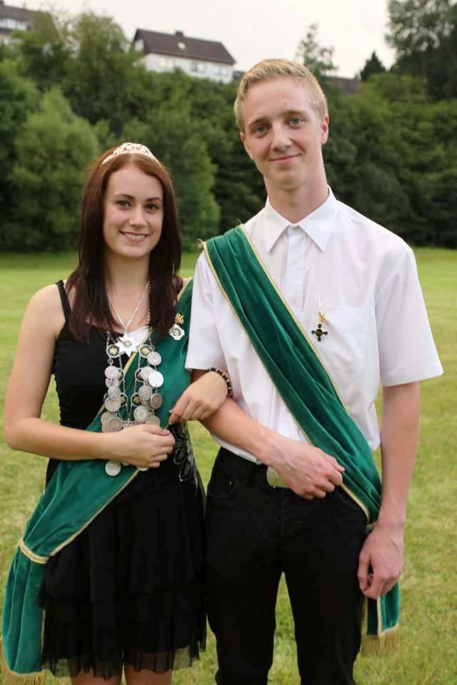 Jugendkönigspaar 2014: Lisa Marie Heßler und Prinzregent Jonas Feuerhahn