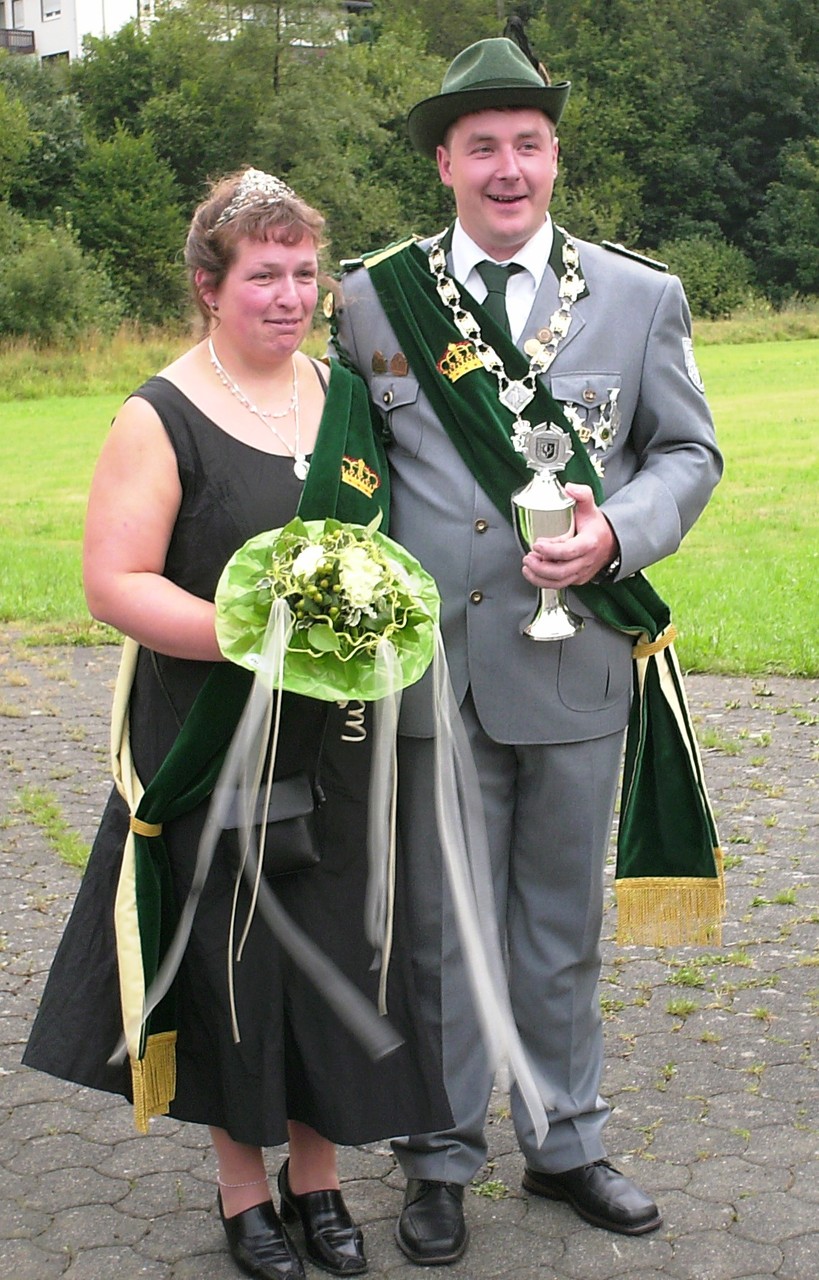 Schützenkönigspaar 2006: Stephan und Anja Förster