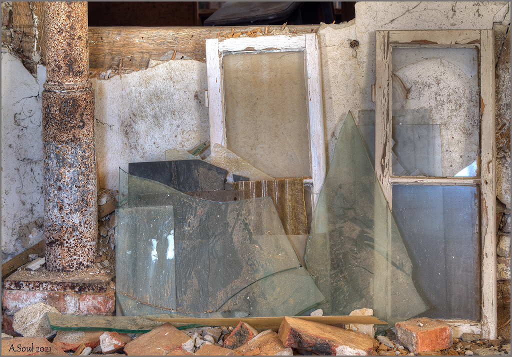 Blinde Fenster
