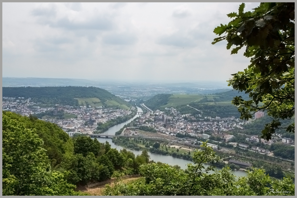 Der Rhein von Oben