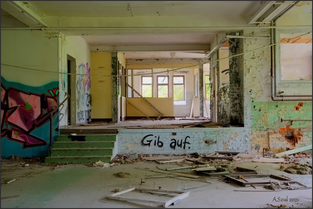 Gib Auf! ...Niemals :)!