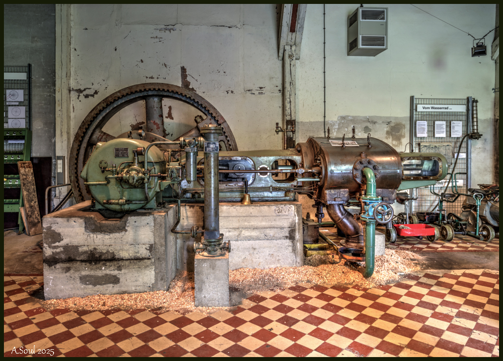 Pelton Turbinenanlage
