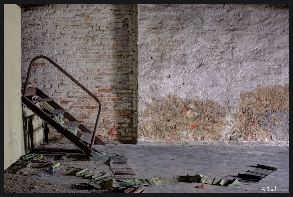 Treppe hinaus