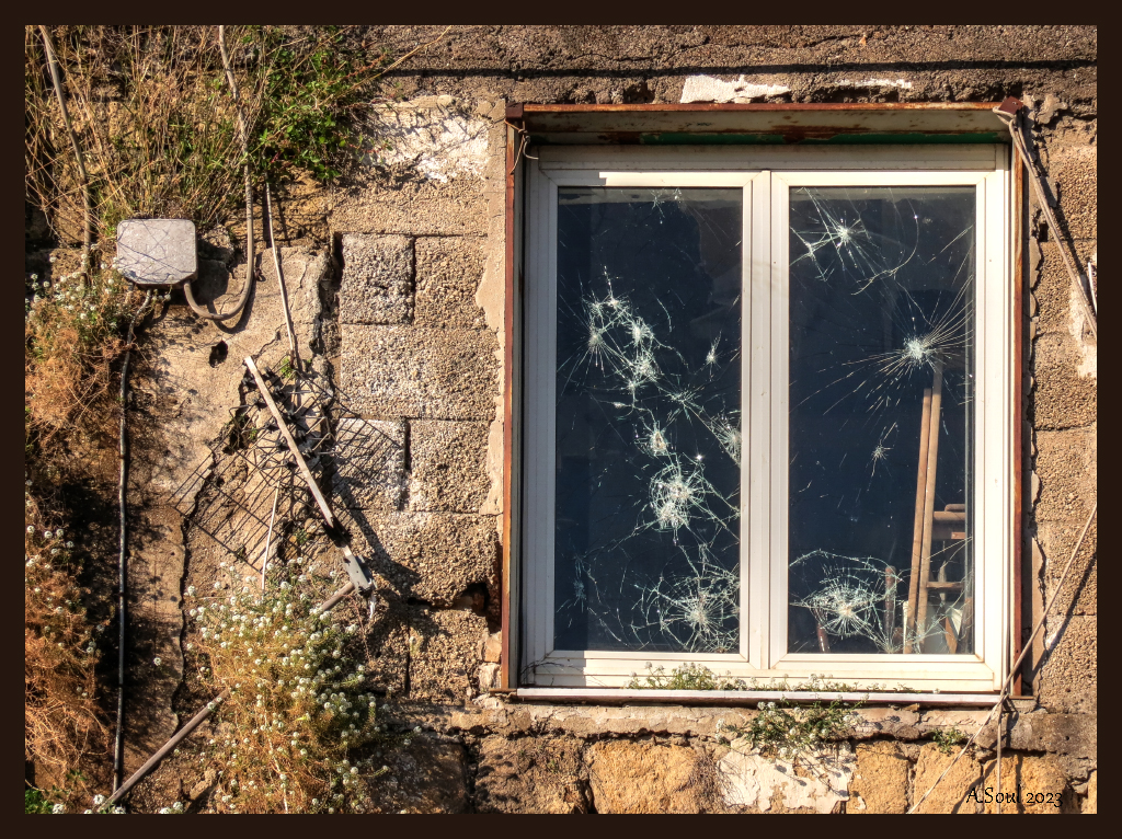 Fenster die Fragen aufwerfen