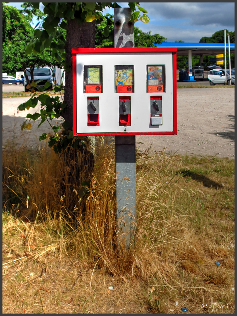 Tanken und Kauen