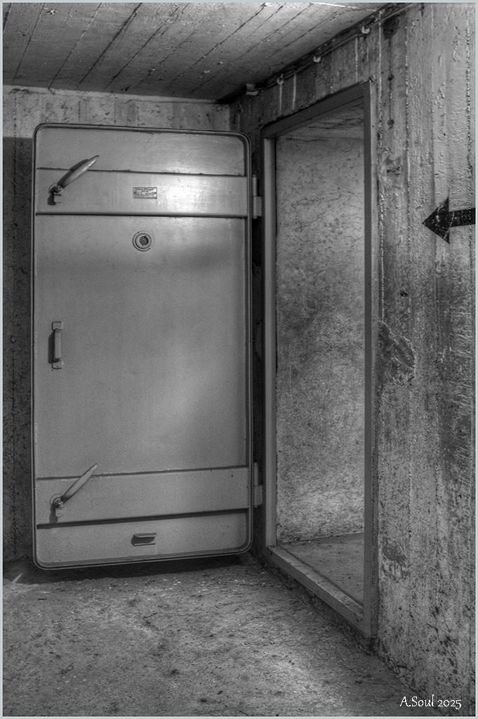 schleusentür, Bunker Kralenriede/BS