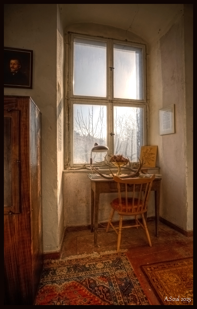 Der Arbeitsplatz des Waldhüters
