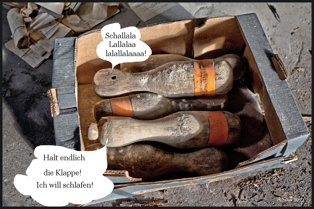 Neulich auf dem Dachboden...