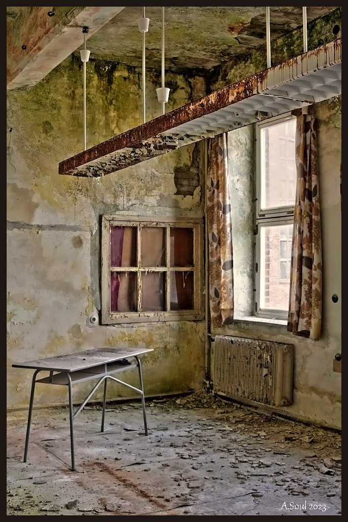 Schreibtischplatz