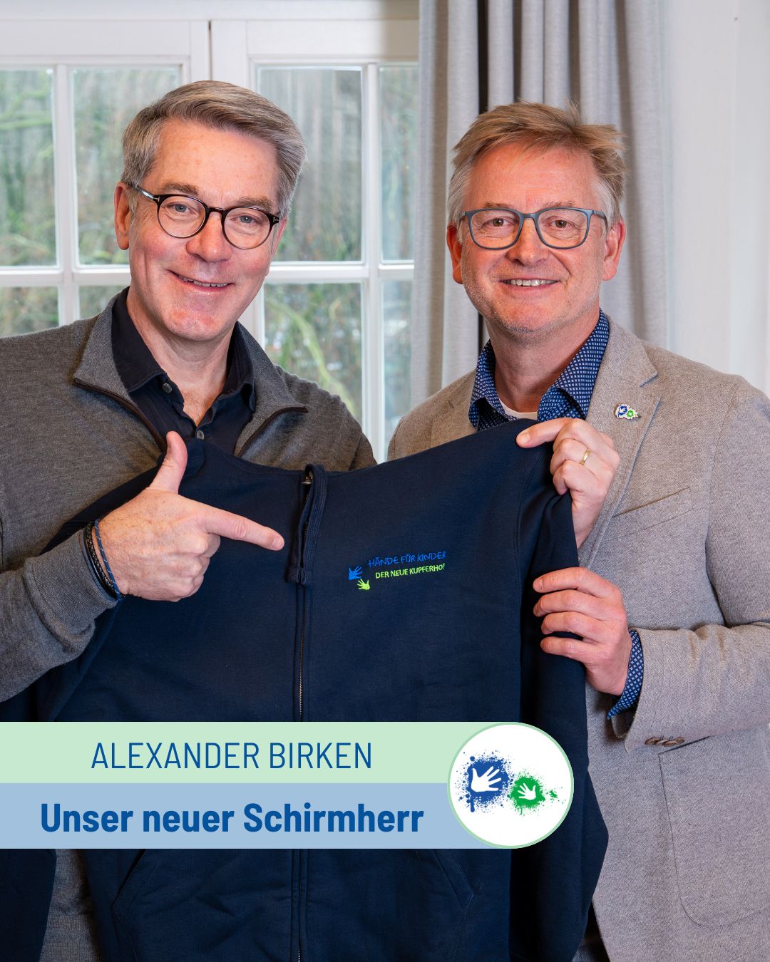 Neuer Schirmherr Alexander Birken