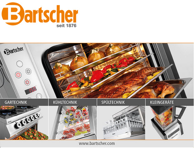 Promo: Großküchen-Geräte und Kleingeräte für Gastronomie, Hotellerie und Catering (Bartscher_201203)