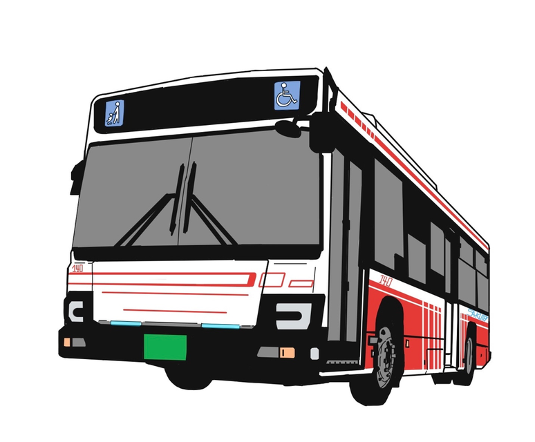 （桜鉄バス路線型車両）