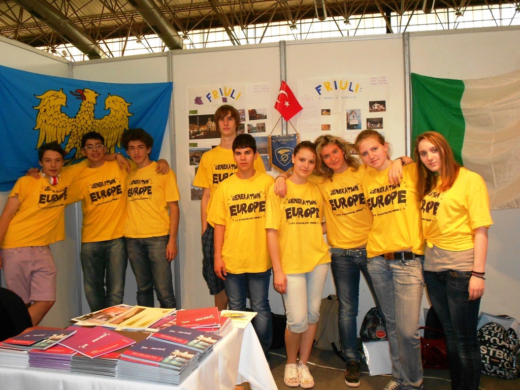 Italians at the youth fair