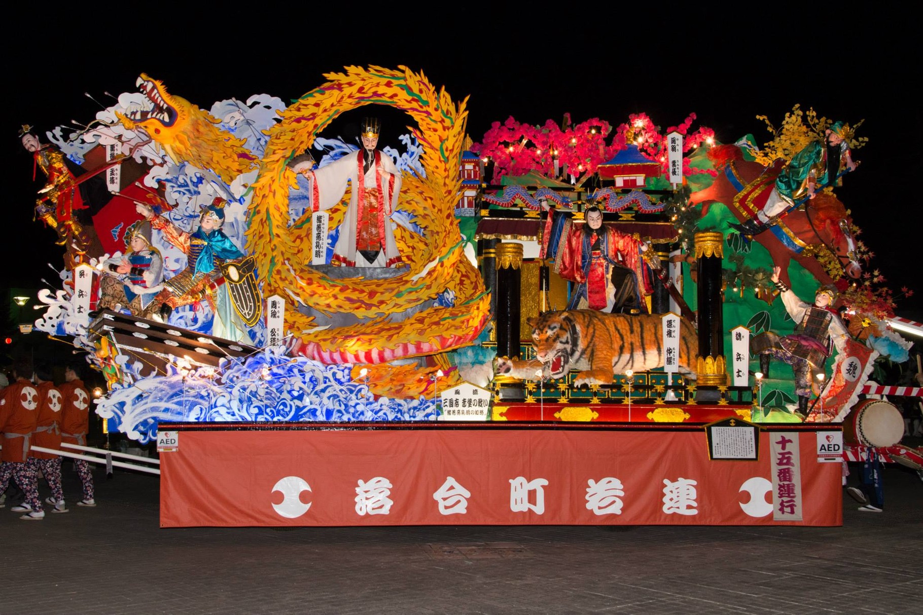 新庄祭り　大型額 新庄祭り大型額