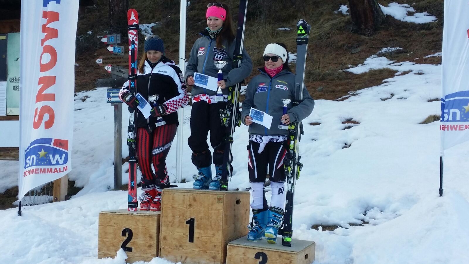 Giant Slalom 1.Platz