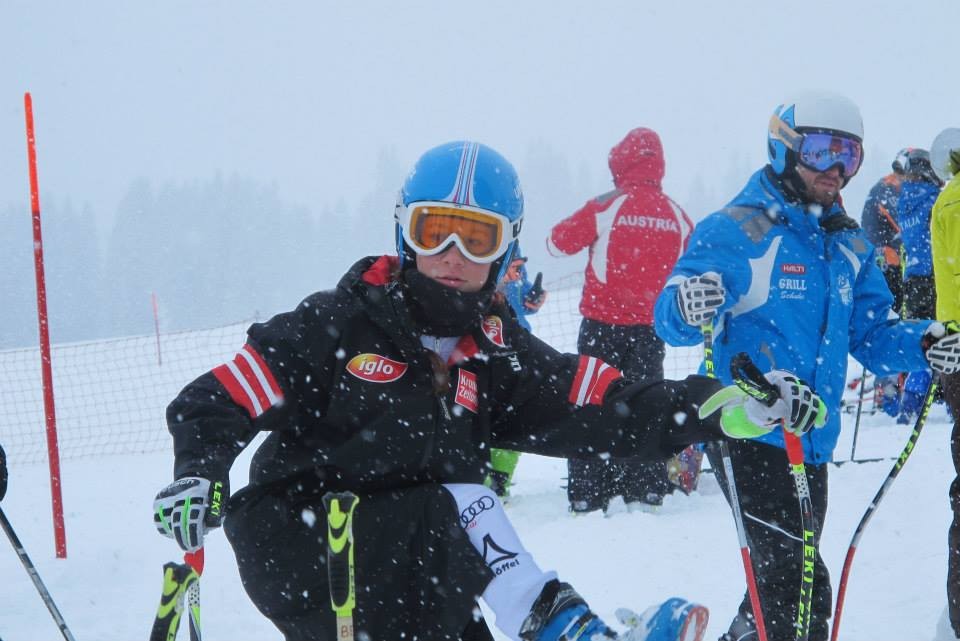 Vor dem Start Super-G
