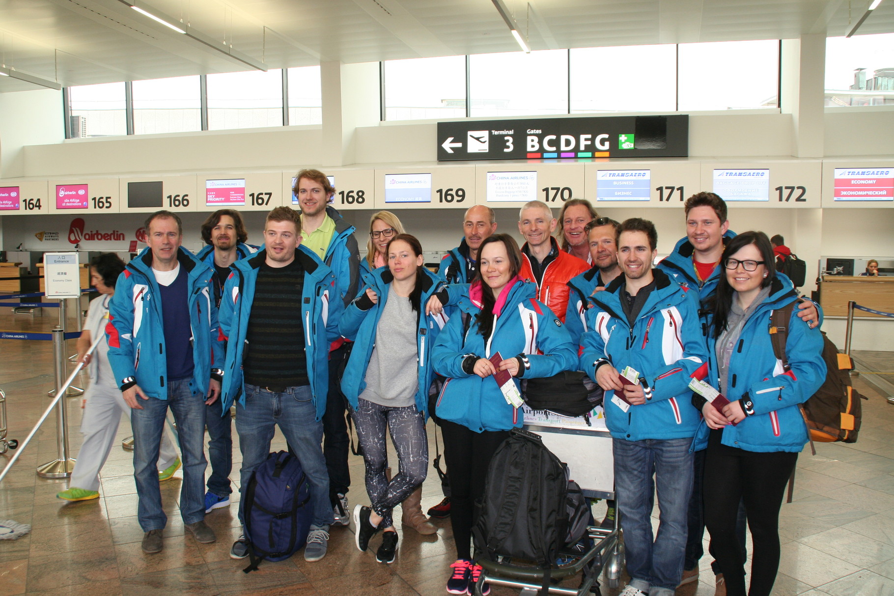 Abflug nach Russland
