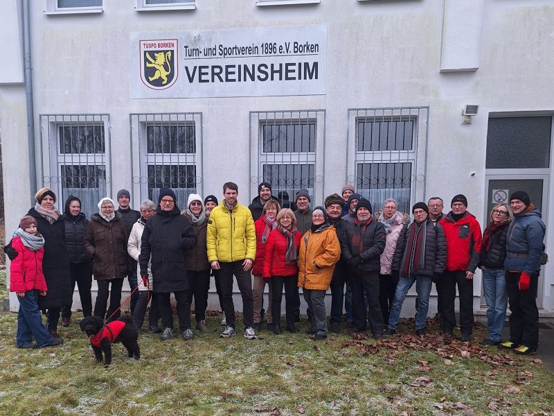 Traditionelle Winterwanderung des TuSpo 1896 Borken