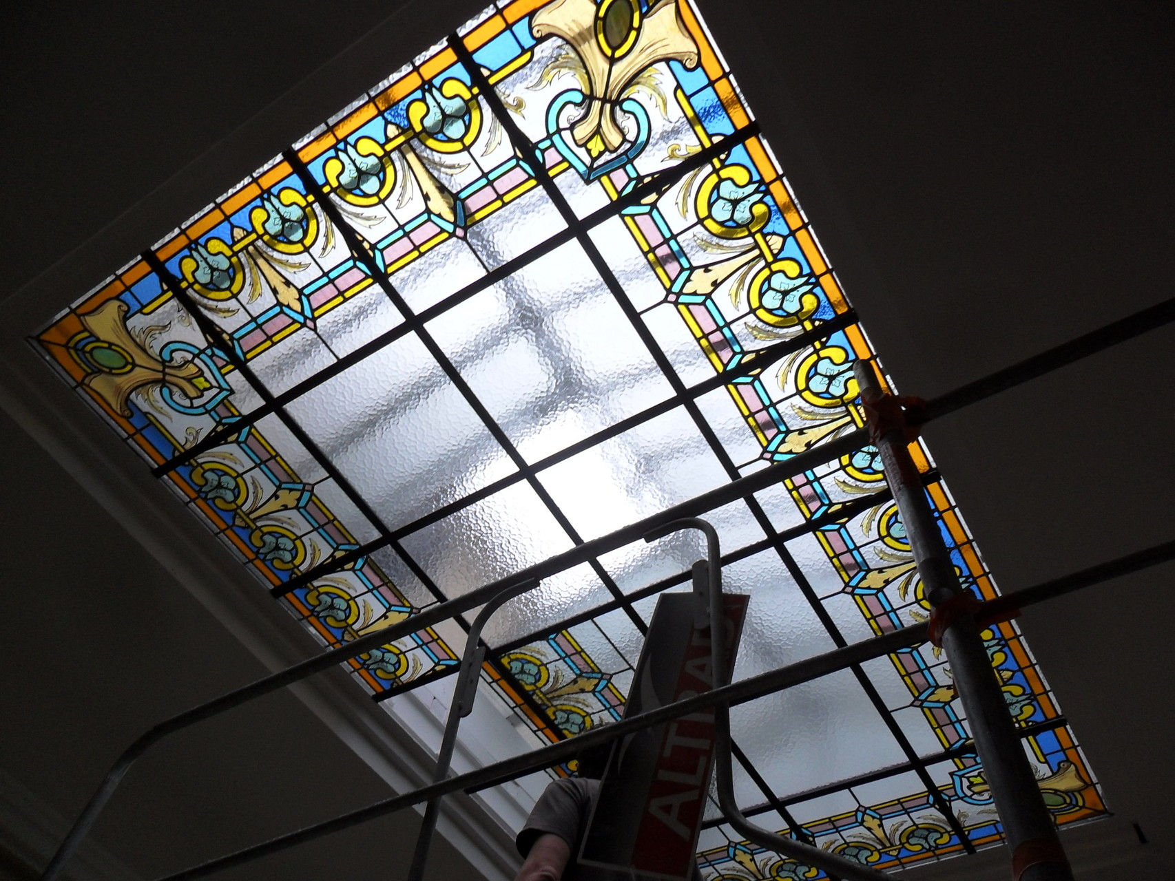 verrière de plafond- Hotel particulier-Montpellier