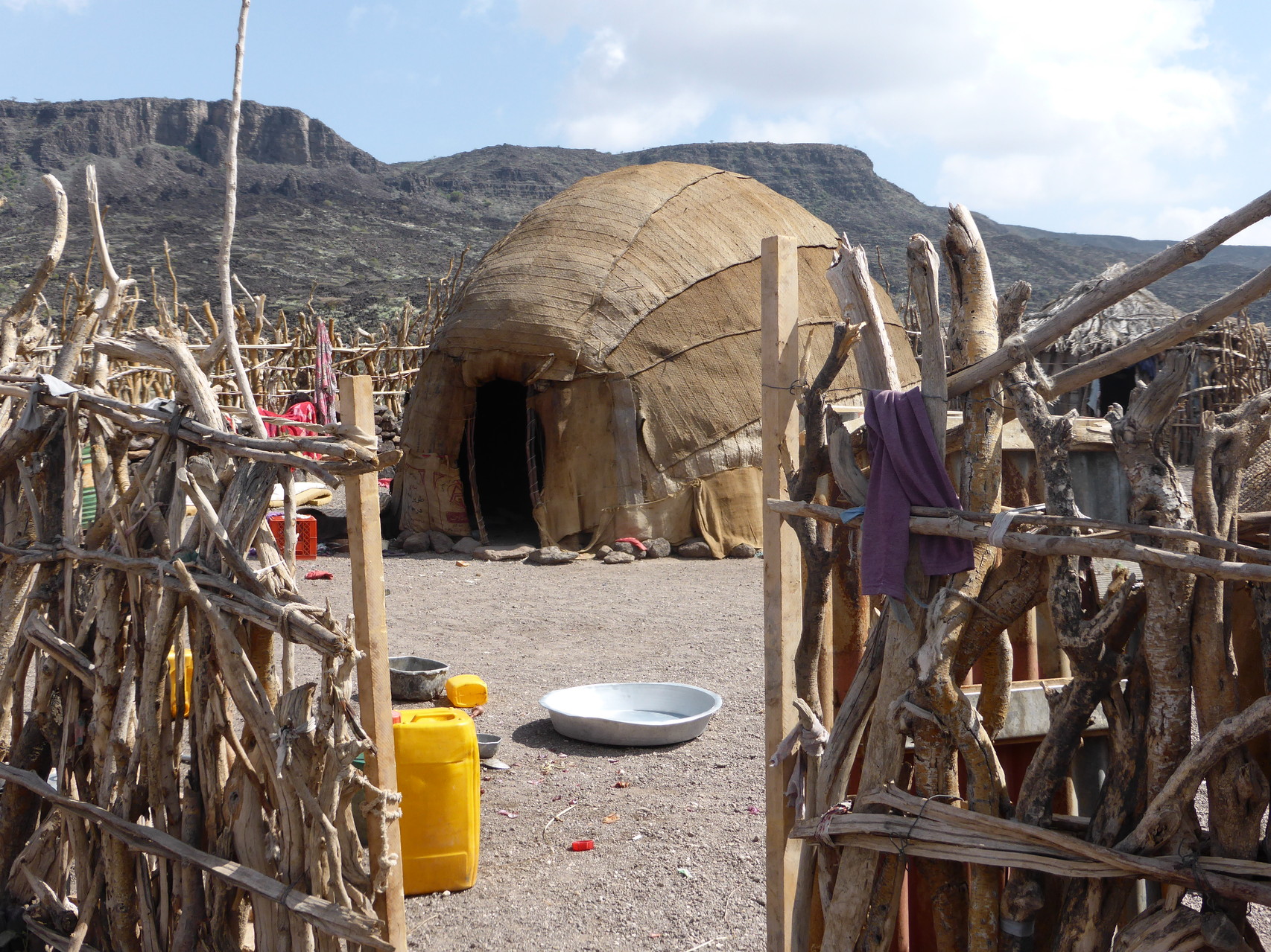 Dyfenatou, une daboïta, case traditionnelle