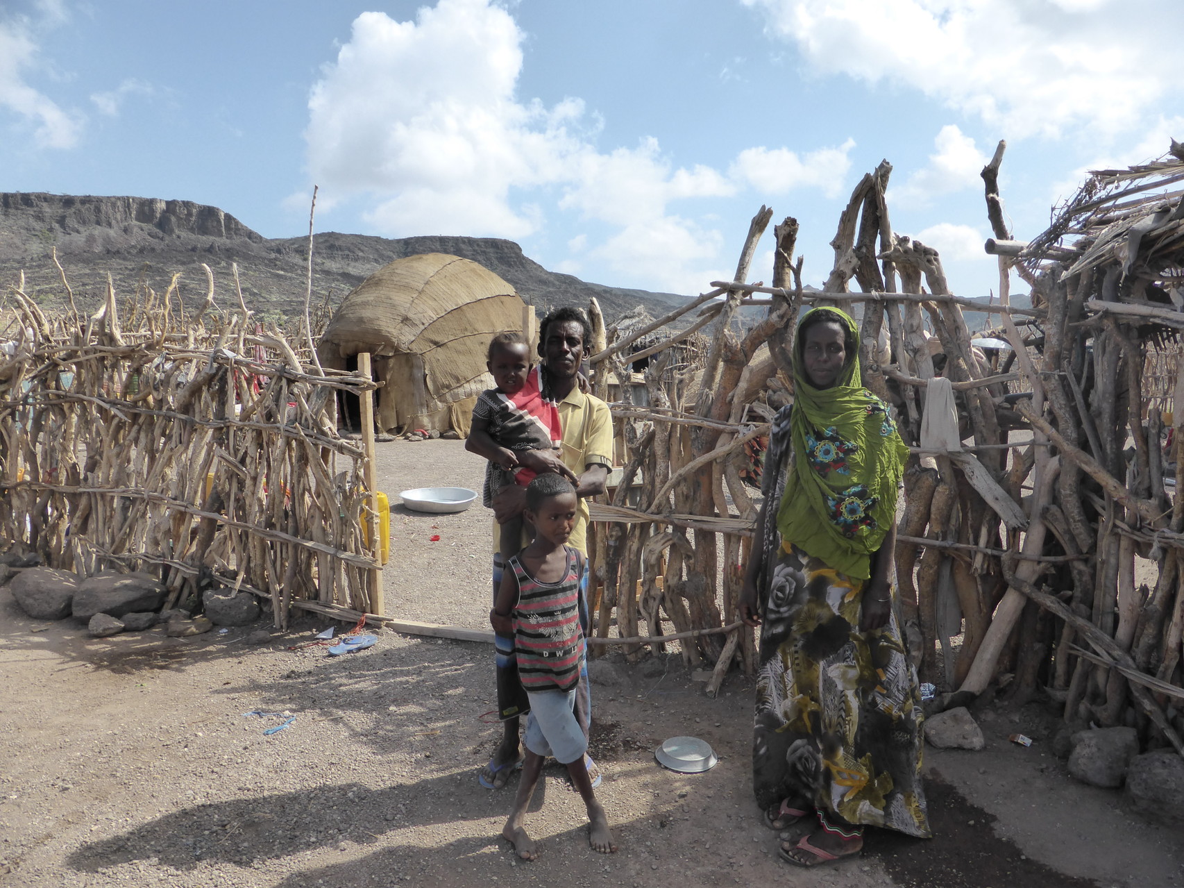 Une famille à Dyfenatou