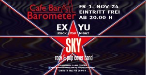 SKY Live EY-YU rock pop night Barometer Feldkirch