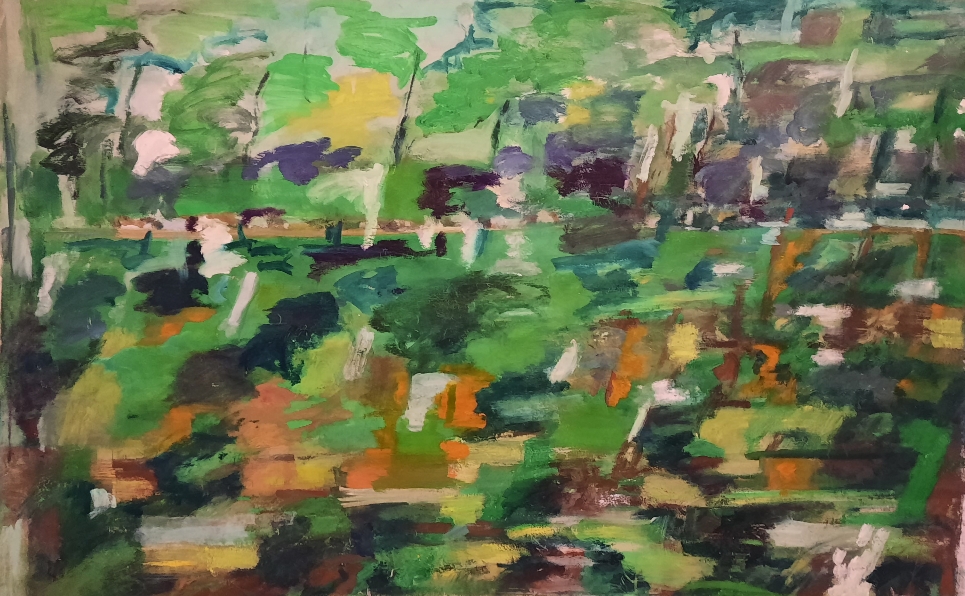 Paysage d'Aix en Provence 100x81