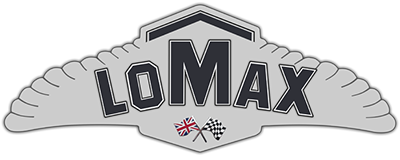 LOMAX marque emblème badge insigne écusson