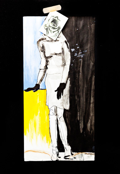 Verzweiflungsschrei  70x50cm/2012