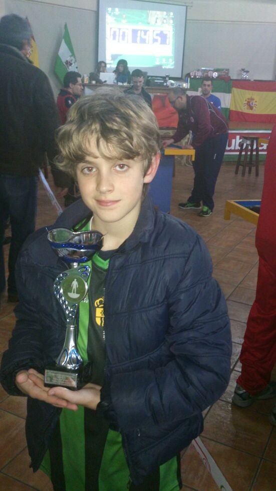 Kristian Sylagiev, nuevo Campeón de España Fútbol de Mesa 2014, en la categoría de SUB-12. ¡¡¡ENHORABUENA, CAMPEÓN!!!