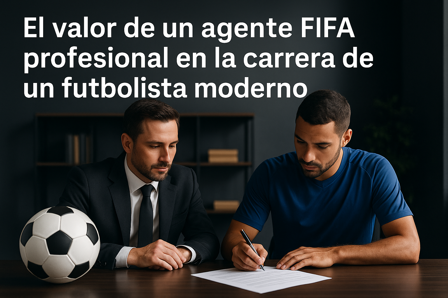 El valor de un agente FIFA profesional en la carrera de un futbolista moderno