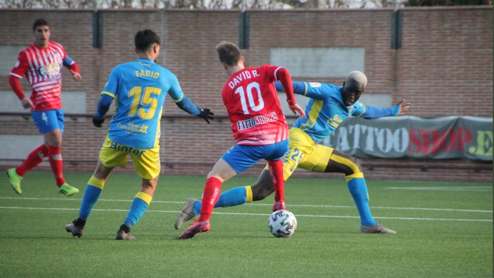 El Navalcarnero de nuestro jugador David Rodríguez se carga a Las Palmas en la Copa