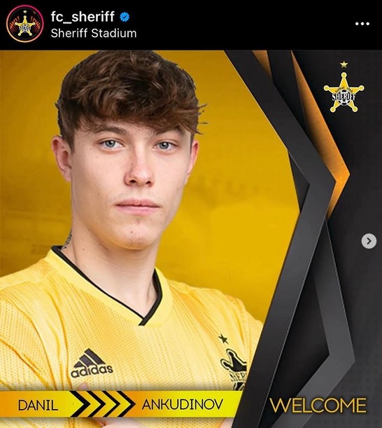 Danil Ankudinov ficha por el FC Sheriff