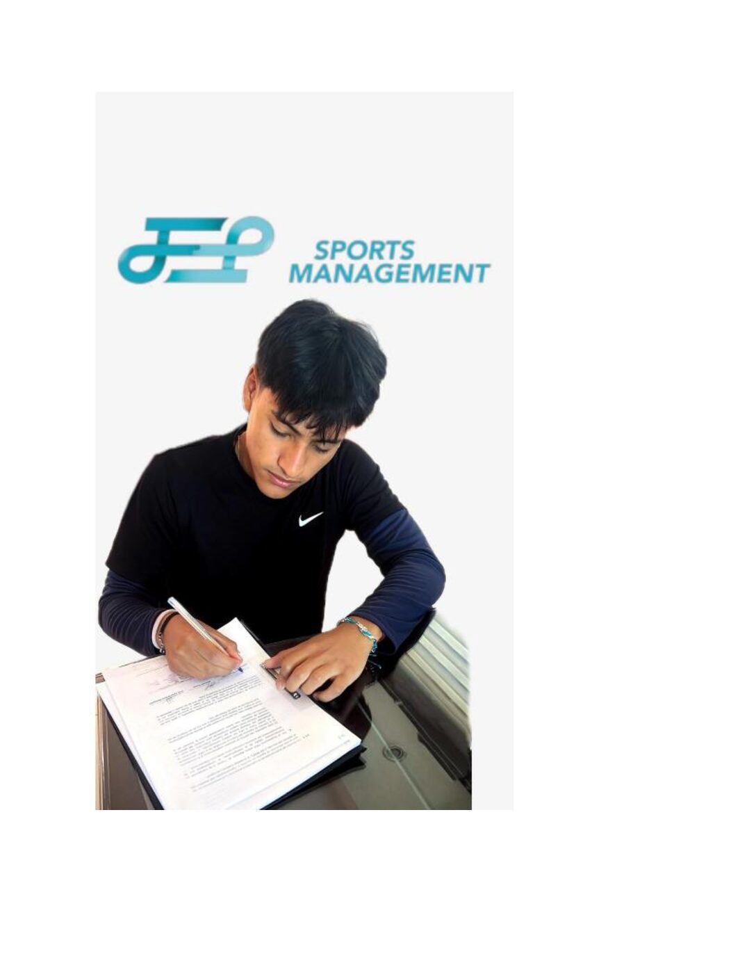 Iván Erazo se incorpora a JEP Sports Management para impulsar su carrera deportiva